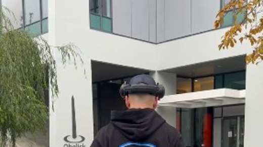 A guy carrying bags